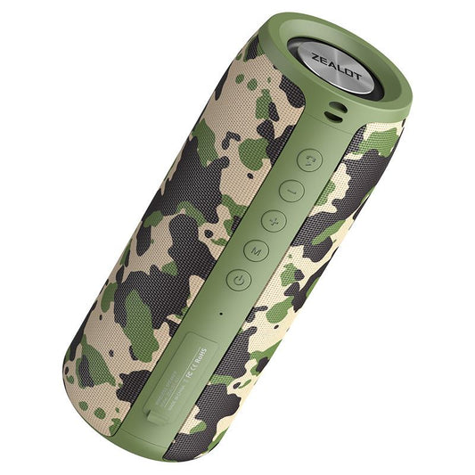 Zealot S51 Bluetooth Speaker – Krachtig, Draagbaar, 10U Speeltijd, Rijk Stereo & IPX5 - inHype